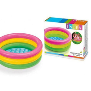 استخر بادی قطر 61 سانتیمتری کف بادی اینتکس intex مدل 57107_اسباب بازی